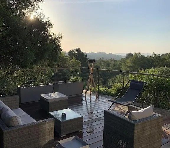 فيلة Les Restanques Maison Des Chenes Vue 6 Personnes غريمو